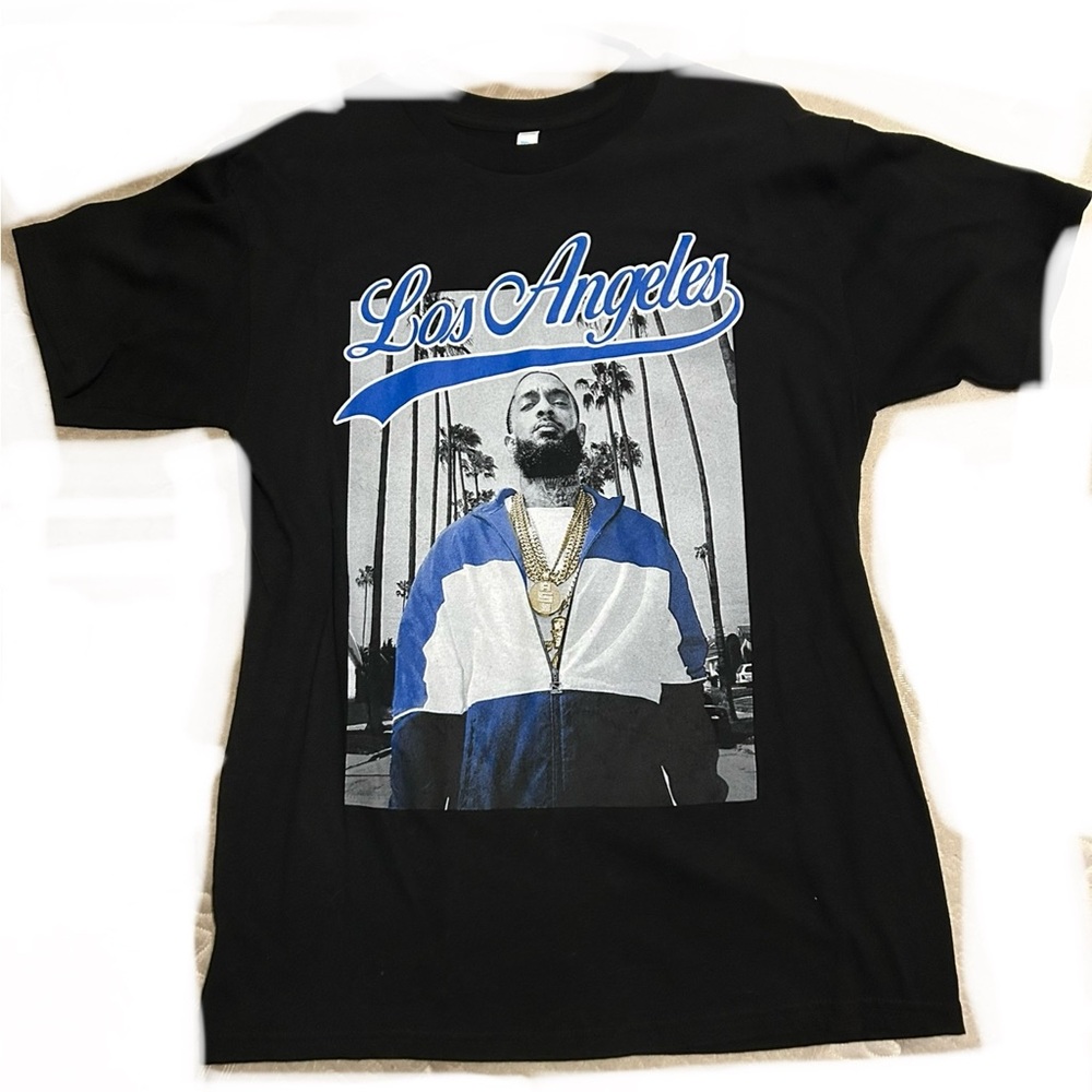 Nipsey Hussle Black Graphic T-Shirt